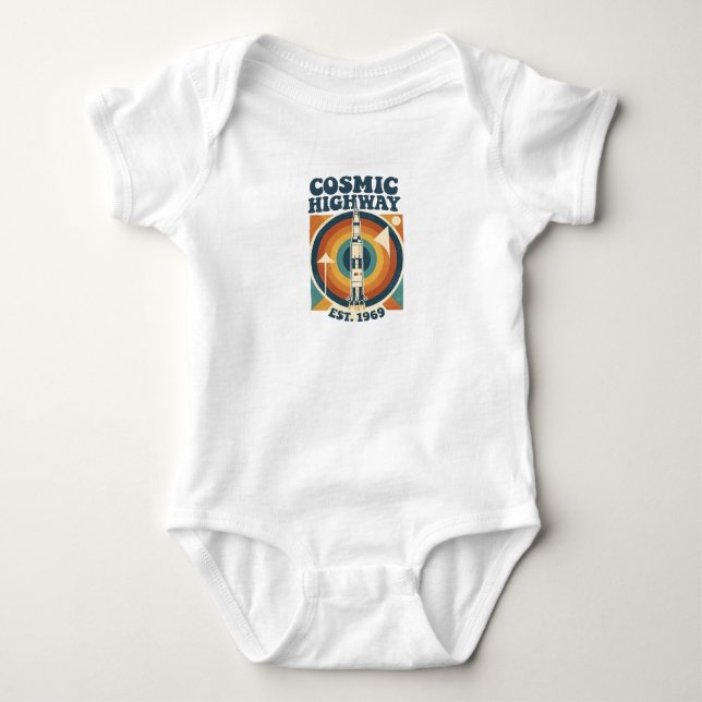 Comic Highway – Rollig Popkonst för Seriefans T Shirt (Framsida)