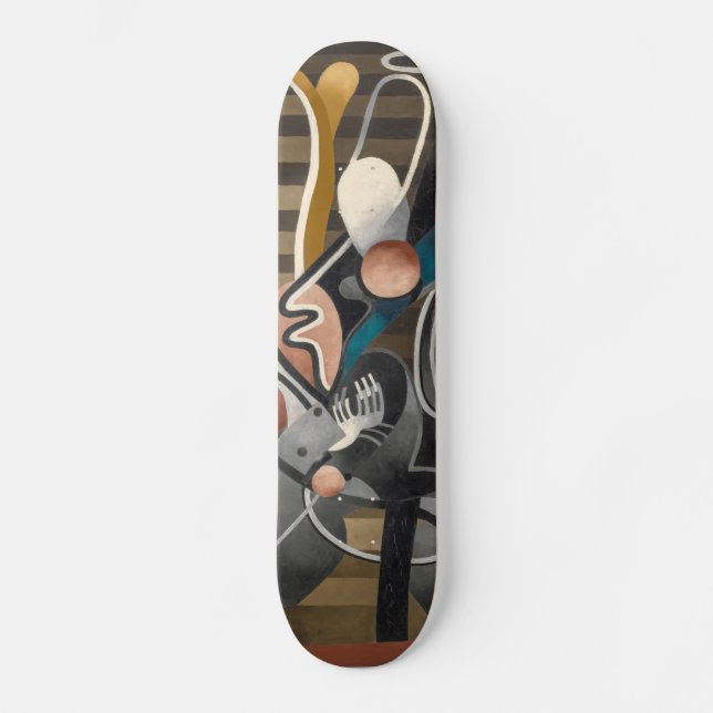 Comic Wedlock | Francis Picabia | Mini Skateboard Bräda 18,5 Cm (Framsida)