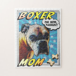 Comical Boxer Jigszawa Puzzle Pussel