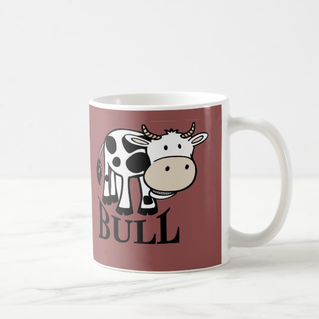 Comical Bull Kaffemugg (Höger)