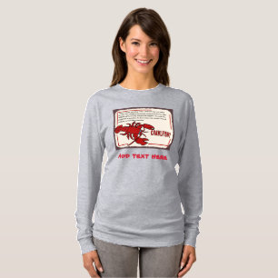 Comical Lobster, Crayfish,Kräftor,change, add tex T Shirt
