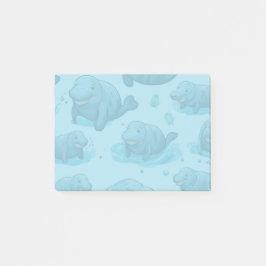 Comical Manatees Post-it Block