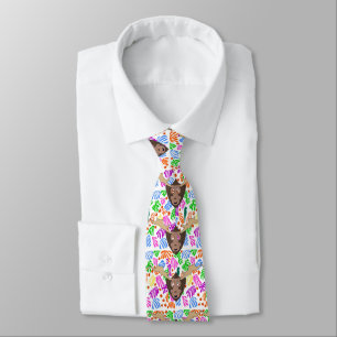 Comical Moose Neck Tie Slips