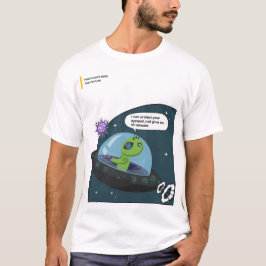 Comics Greenie Protector Man T-Shirt