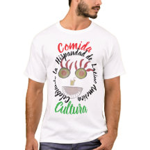 Comida Cultura Hispanic-kulturarvsmånad T-Shirt