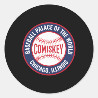 Comiskey Park Chicago Runt Klistermärke