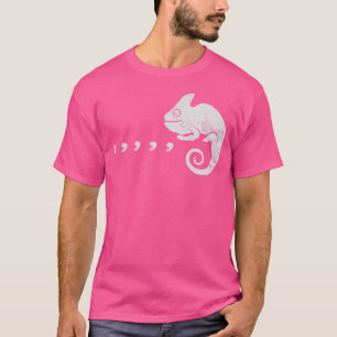 Comma Chameleon Funny 80S Music Pun T Shirt