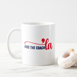 Comma la & Coach | Kamala Harris Coach Kaffemugg