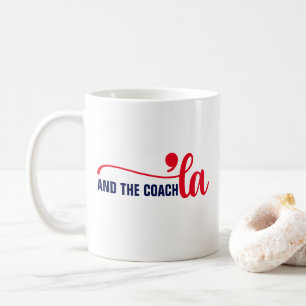 Comma la & Coach Kamala Harris Coach Kaffemugg
