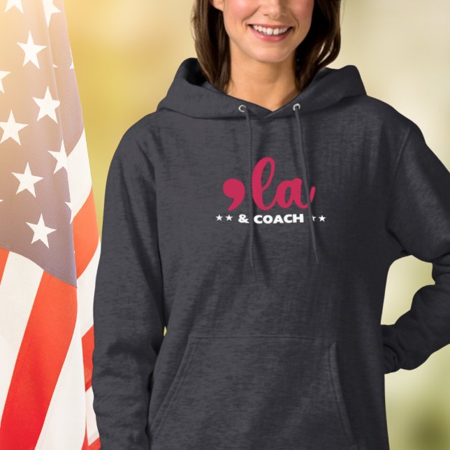 Comma la & Coach-Kamala Harris Tim Walz Dammörk T Shirt (Skapare uppladdad)