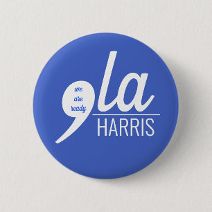Comma-LA för Kamala Harris Knapp