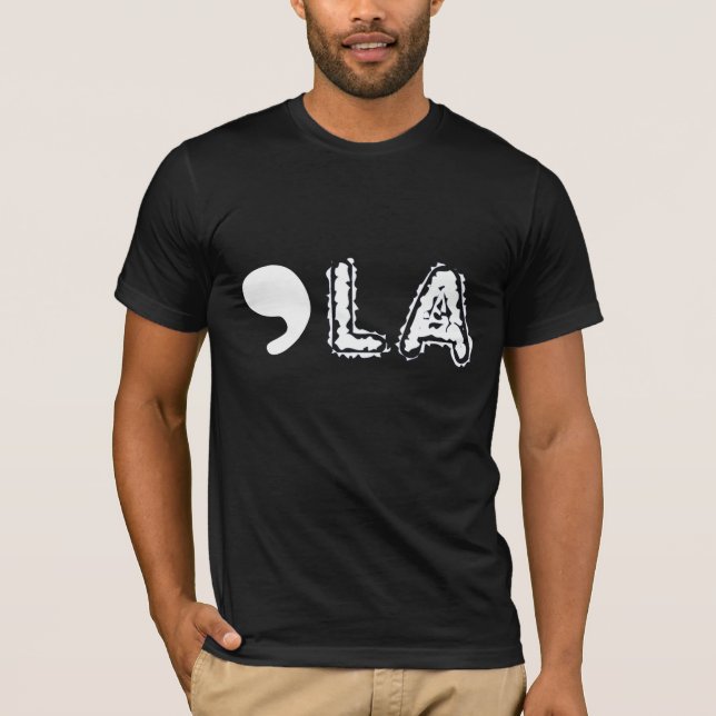 Comma-LA för Kamala Harris T Shirt (Framsida)