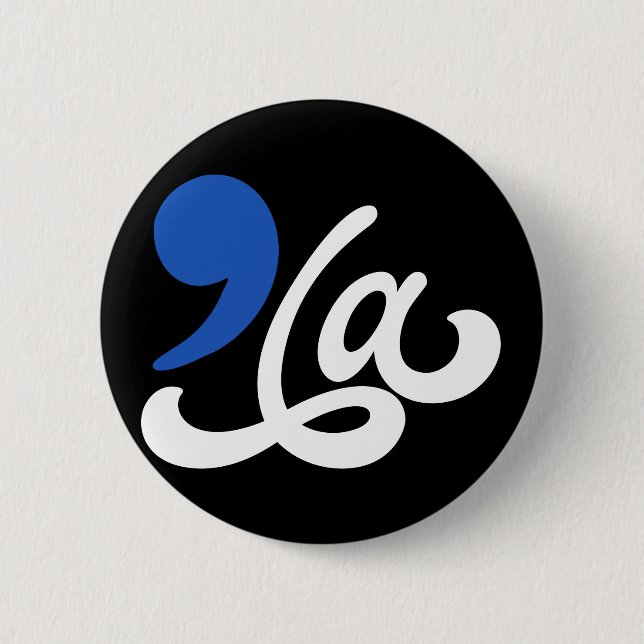 Comma La Fru President Kamala Harris 2024 Knapp (Framsida)