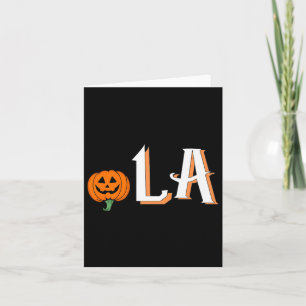 Comma La Funny Kamala Harris 2024 Halloween Pumpki Kort