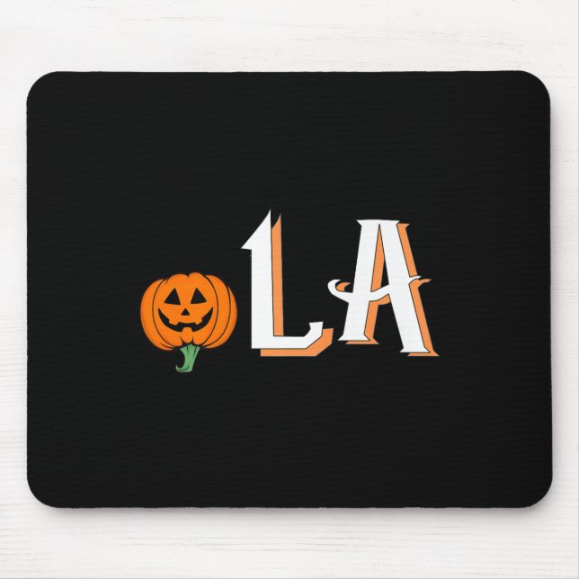 Comma La Funny Kamala Harris 2024 Halloween Pumpki Musmatta (Framsidan)
