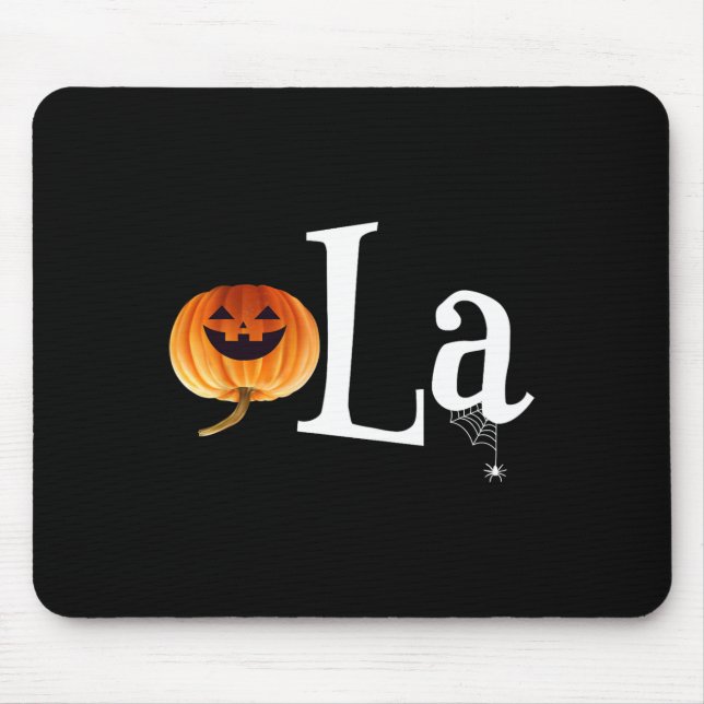 Comma La Funny Kamala Harris Halloween Pumpkin Man Musmatta (Framsidan)