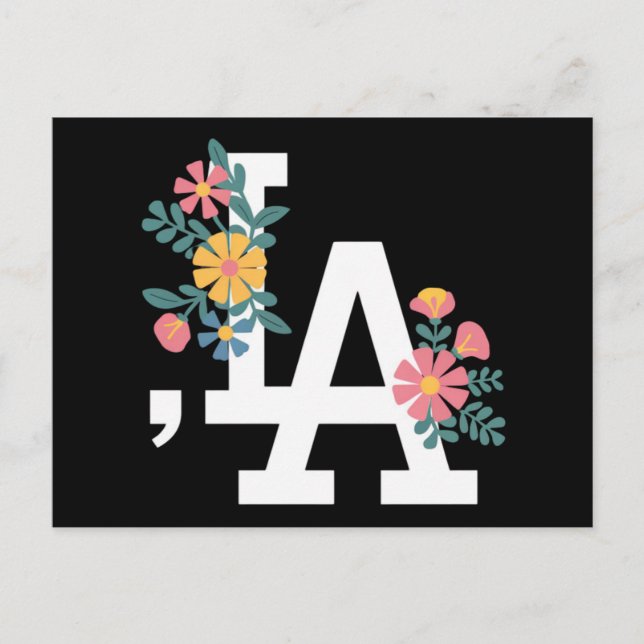 Comma La Funny Punktation Kamala Harris Vykort (Framsida)