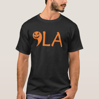 Comma La Halloween Pumpkin 2024 Kamala Harris Hall T Shirt