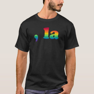 Comma La Kamala Harris 2020 Regnbåge T Shirt