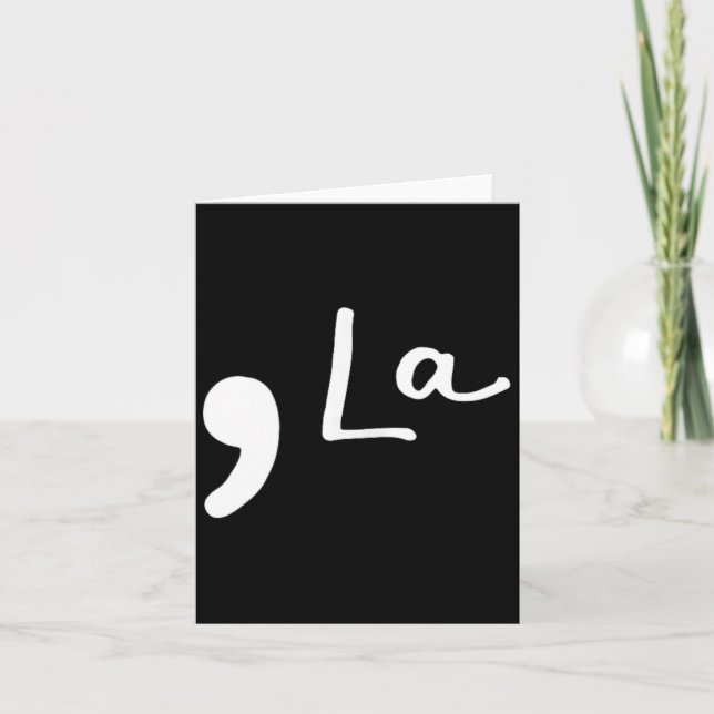 Comma La Kamala Harris 2024-Tanktopet Kort (Framsida)