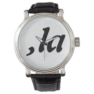 Comma La Kamala Harris - anpassad textdesign Armbandsur