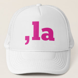 Comma La Kamala Harris - anpassad textdesign Keps