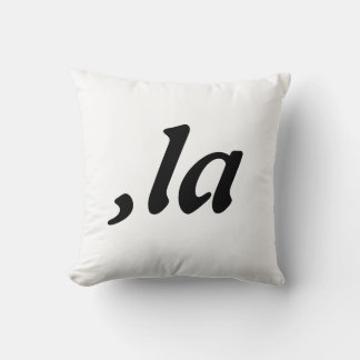 Comma La Kamala Harris - anpassad textdesign Kudde