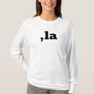 Comma La Kamala Harris - anpassad textdesign T Shirt