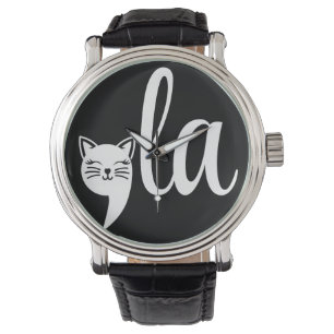 Comma La Kamala Harris - cat mamma för Kamala Armbandsur