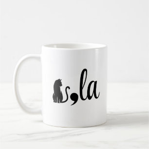Comma La Kamala Harris - cat mamma för Kamala Kaffemugg