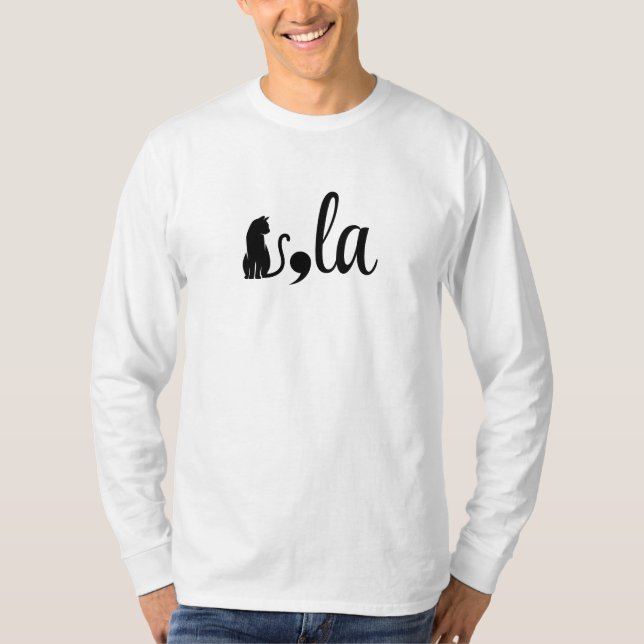 Comma La Kamala Harris - cat mamma för Kamala T Shirt (Framsida)