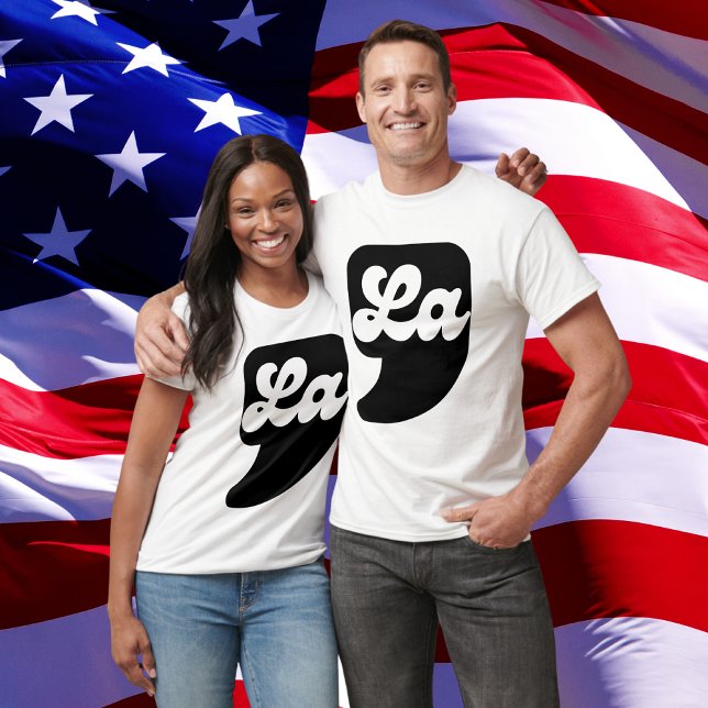 Comma la Kamala Harris Coma La T Shirt (Skapare uppladdad)