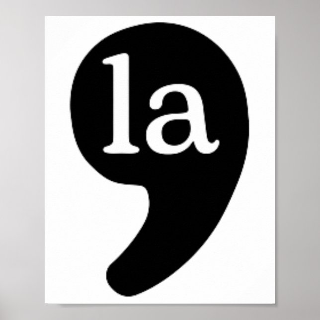 Comma La Kamala Harris för president 2024 Poster (Framsidan)