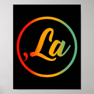 Comma La Kamala Harris för president 2024 Poster