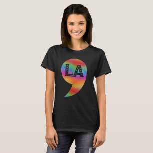 "comma-la" Kamala Harris för president 2024 T Shirt