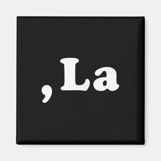Comma La Kamala Harris Funny Democrat Support 2020 Magnet (Framsidan)