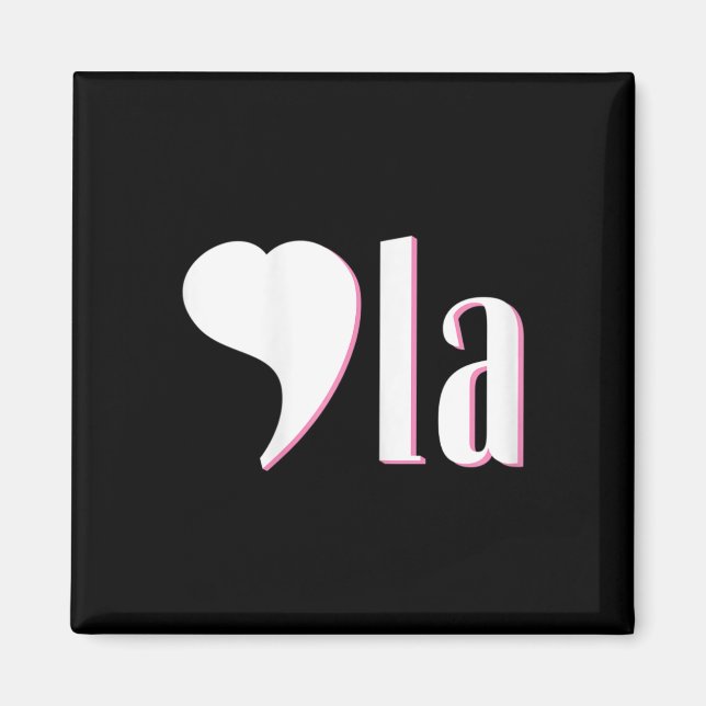 Comma La Kamala Harris Funny Democrat Support 2020 Magnet (Framsidan)