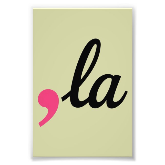 Comma La Kamala Harris President 2024 Stop Project Fototryck (Framsidan)