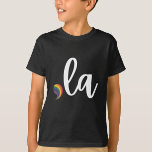 Comma La Kamala Harris Pride Rainbow LGBQ Gay T Shirt