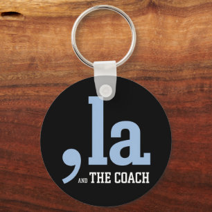 Comma La Kamala Harris Tim Walz Coach 2024 Nyckelring