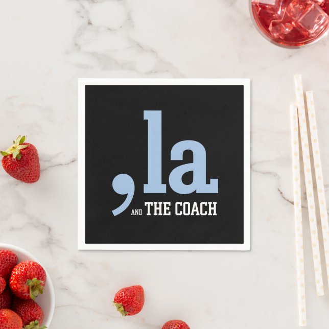 Comma La Kamala Harris Tim Walz Coach 2024 Pappersservett (Insitu)