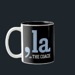 Comma La Kamala Harris Tim Walz Coach 2024 Två-Tonad Mugg<br><div class="desc">Comma La Kamala Harris Tim Walz Coach 2024</div>