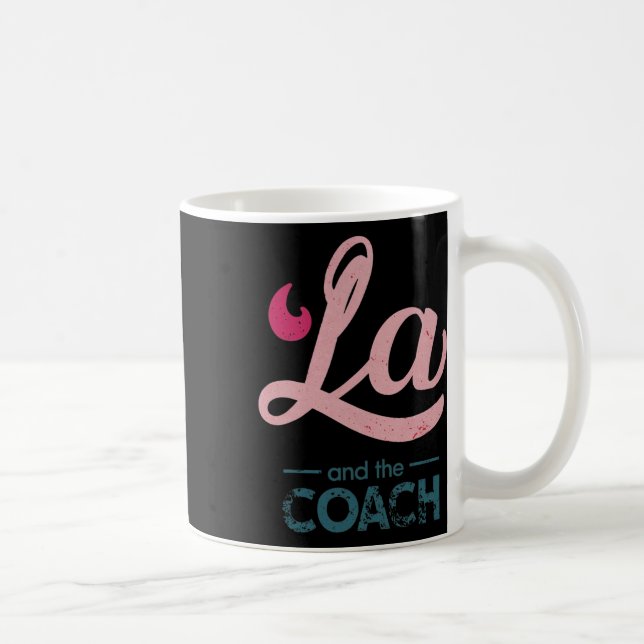 Comma La Kamala Harris Tim Wheimer Coach 2024 La C Kaffemugg (Höger)