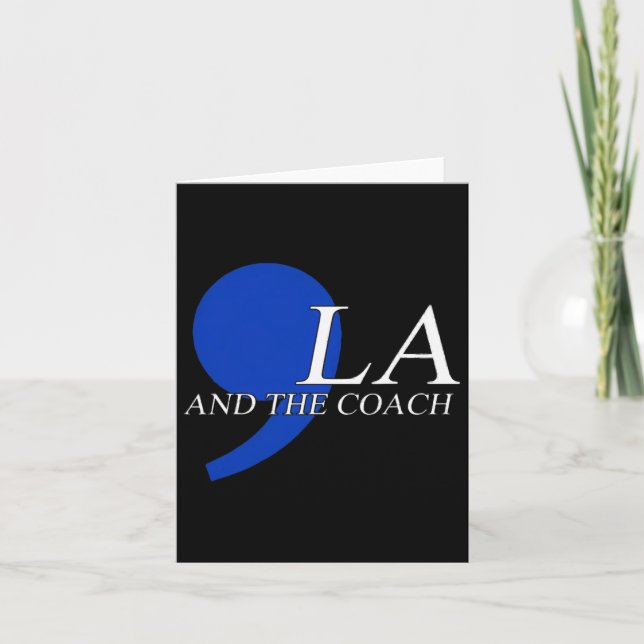 Comma La Kamala Harris Tim Wheimer Coach 2024 La C Kort (Framsida)