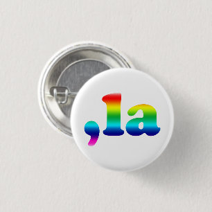 Comma La kamala-uttalet rainbow lgbt-pride Knapp