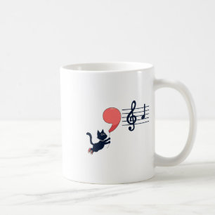 Comma La Musik noter Kamala Harris Music Teacher E Kaffemugg