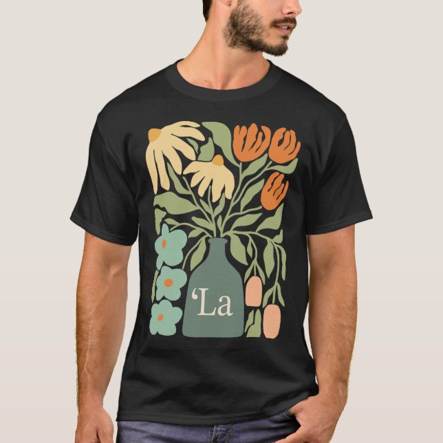 Comma La Subtle Boho Flowers Kamala Harris Fru P T Shirt (Framsida)