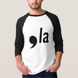 comma la t shirt