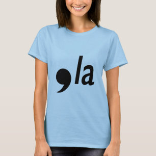 comma la t shirt