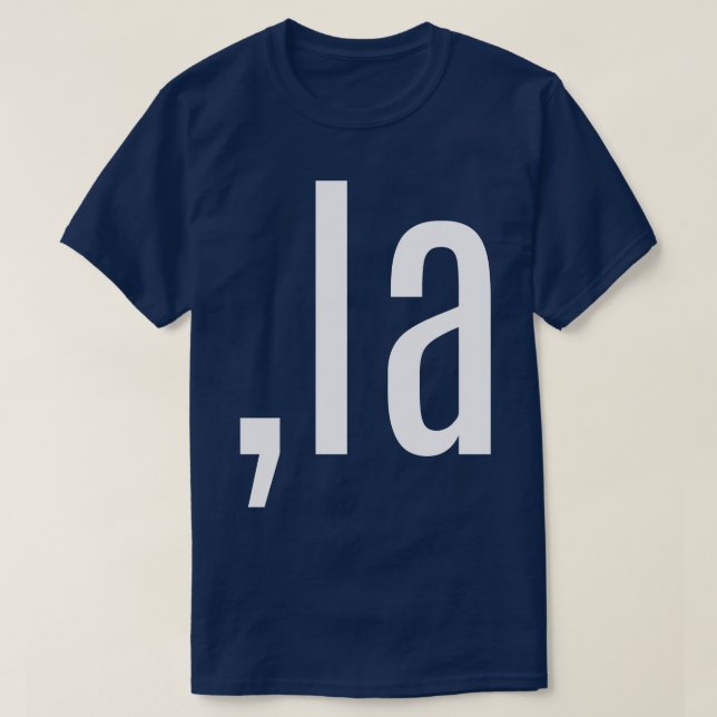 CommaLa 9 T Shirt (Design framsida)